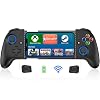 Mocagen Phone Game Controllers for iphone/Android, Marco Buttons, Analog Triggers, No Drift Joysticks & Thumb Grips, Turbo, Vibration