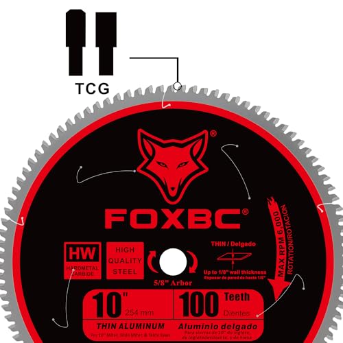 FOXBC 10-Inch 100T TCG Blade