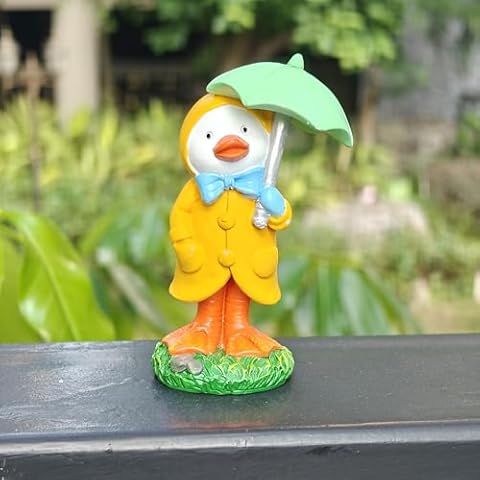 CUIDYSDP Yellow Duck Umbrella Statue Cover
