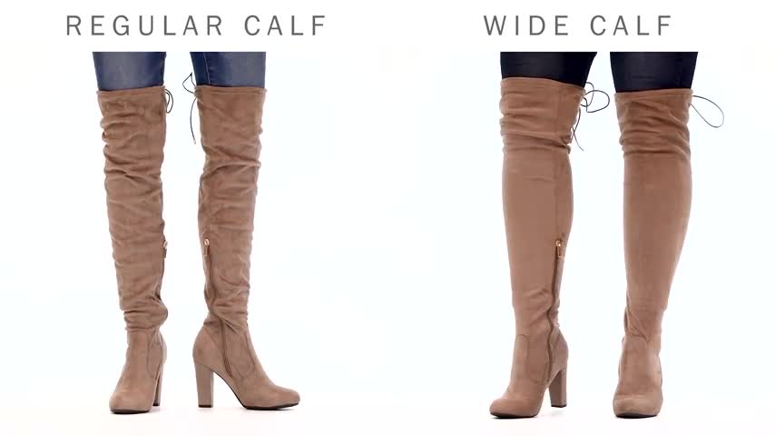 regular calf boots