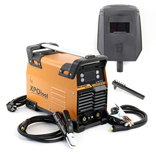 XPOtool Soldadora inverter MMA 20-200A IGBT electrodos soldadura soldador de arco con...