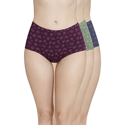 Image of Amante Inner Elastic Cotton Full Brief Panty Pack- Pack of 3