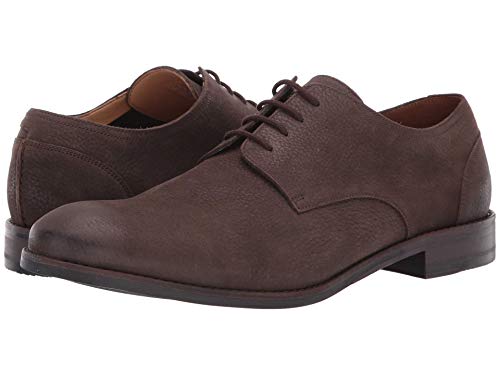 Image of Clarks Flow Plain Dark Brown Nubuck 7.5 D (M)