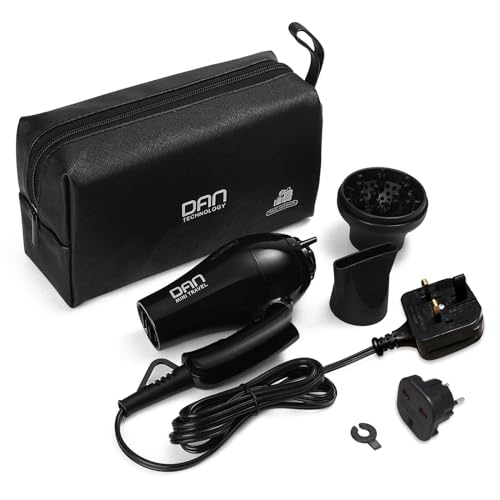 Travel Hair Dryer 1000W Dual Voltage Blow Dryer...