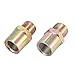 X AUTOHAUX Universal Car Aluminum Alloy Oil Filter Cooler Sandwich Thread Plate Adapter Oil Cooler Kit Red M20x1.5 1/8 NPT