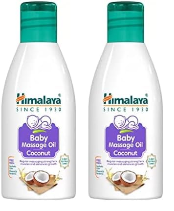 Himalaya Baby Massage Oil (Coconut) 100 ml (Pack of 2)