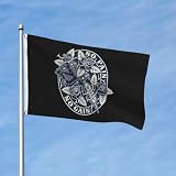 Double Sided Tattoo Emblems No Pain No Gain Flags Outdoor 3x5 Ft Banner Durable Funny Yard Party Decor Flag