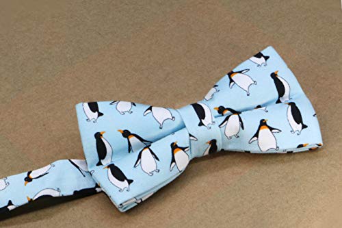 Ocia Cute Pattern Pre-Tied Bow Tie Adjustable Bowties For Adult & Children (Penguin) #TOP5