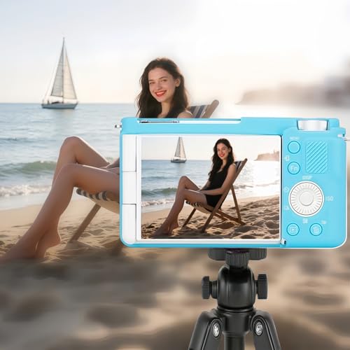 Funda de silicona para cámara Sony ZV-E10 color azul cielo miniatura 3