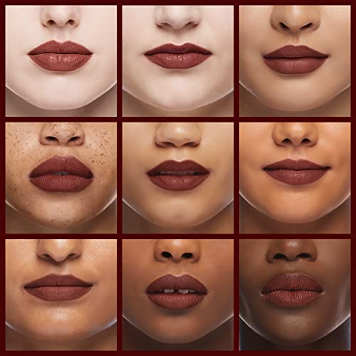 Florasis Blooming Rouge Love Lock Lipstick Long-Lasting Sculpting Lipstick Misty Matte Finish Lightweight Nourishing For Everyday Use (M1311 My One And Only) #TOP3