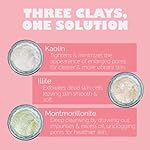 Detox Green Clay Mask for Face - 3-Clay Blend with Kaolin Volcanic Clay - Deep Pore Cleansing, Removes Excess Oil, Tightens Pores - Oil-Free, Paraben-Free - Image 5