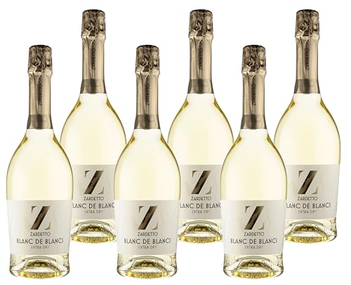 Zardetto Blanc de Blancs spumante Extra Dry Vsq - Cartone da 6 x 750 ML