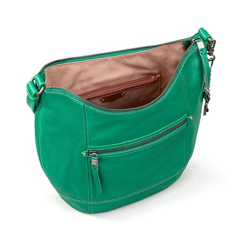 Image of The Sak Sequoia Hobo Bag - Premium Large Leather Women's Handbag for Everyday & Travel - Durable Purse With Zipper Pocket