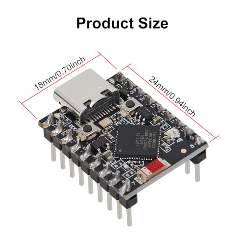 Image of 5pcs Type-C Supermini ESP32-S3 Development Board Supermini Development Board 2.4GHz WiFi Bluetooth 160MHz Running Frequency Compatible with Arduino (Welded)