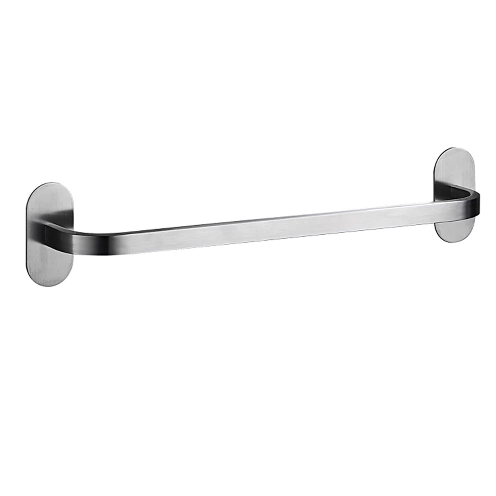 Porte-serviettes en acier inoxydable sans perçage avec fixation adhésive murale 50cm