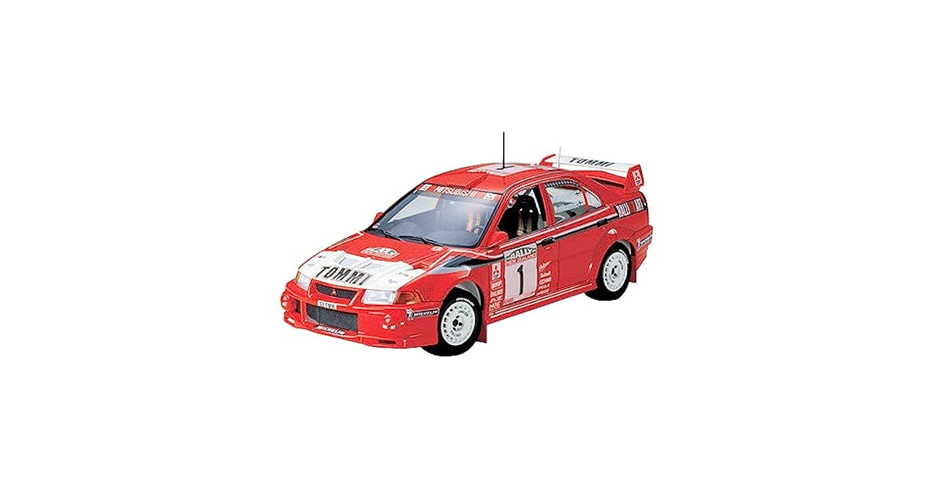 ホビーラジコン mitsubishi lancer evolution vi wrc 1/14 Amazon.com: Tamiya 1:24 Mitsubishi Lancer Evolution VI WRC