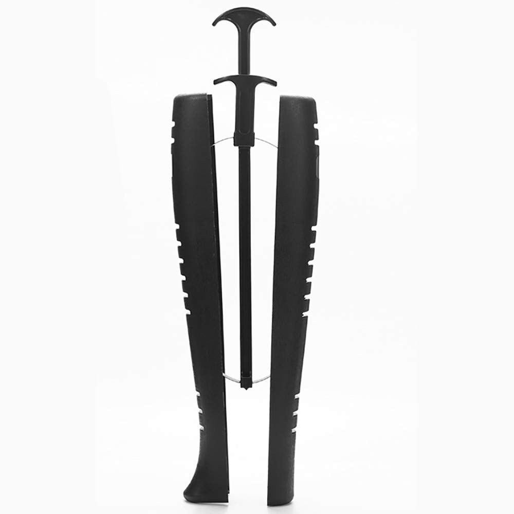 Stiefelformer, hohe Stiefel Stretcher Kunststoff Stiefeletten Schäfte für Frauen Verstellbare Stiefeletten, geeignet für hohe Stiefel und Lederstiefel (Farbe: Einfarbig, Größe: 40,6 cm)