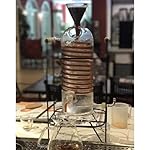 Iced Coffee Maker, Glass Cold Brew Maker, Cold Brew Maker with with spiral cooling tube and adjustable speed dripper, for Home, Office - Coffee and Tea - Image 4