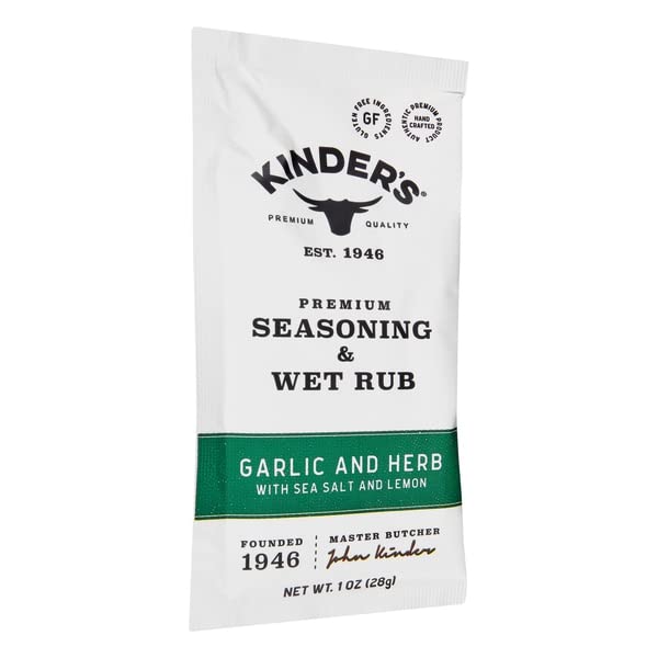 Kinder's, Seasoning & Wet Rub Premium Garlic and Herb, 1