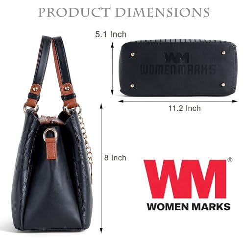 Image of WOMEN MARKS Structured Handbag Design for Girls /Women with Detachable and Adjustable Shoulder Strap