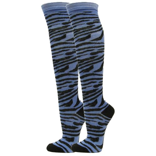 Image of SocksKnee Women Multi-Pack Colorful Variety Design Assorted Activewear Knee-High Stocking Socks, 9-11