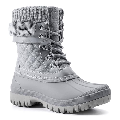 ALEADER Mid-Calf Duck Boots