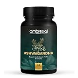 Ambrosial Ashwagandha Capsules 500mg per Capsule | High Strength Ashwagandha Root Powder| Herbal Supplement with Immunity Support | Non-GMO & Gluten Free (Pack of 1) - Image 4