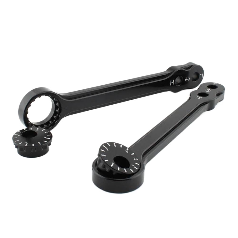 Kit de Bajada Ajustable para Enlace de Suspensión Trasera de Motocicleta Compatible con Kawasaki Z400 Z250 2013-2023