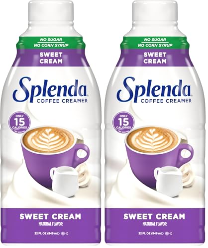 Image of SPLENDA Sugar Free Sweet Cream Coffee Creamer, 32 Fl Oz (Pack of 2)