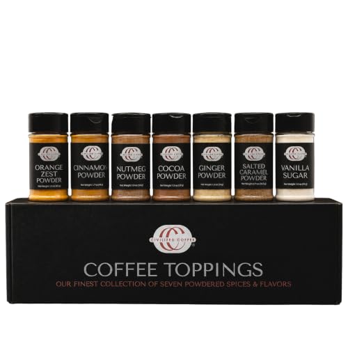 Civilized Coffee Coffee Toppings...