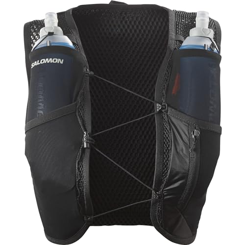 Chaleco Salomon Active Skin 4 Women con bidones incluidos e hidratación fácil para running de mujer 2