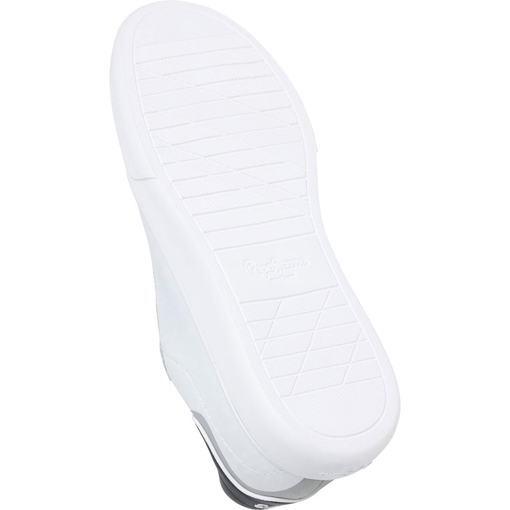 Pepe Jeans Zapatillas de Piel Eaton One Blanco