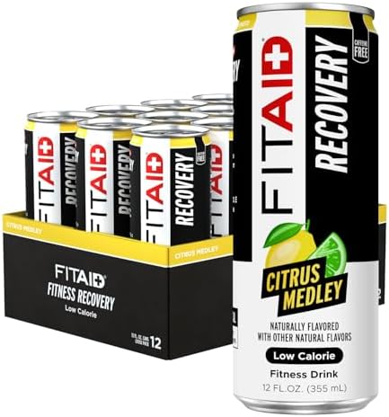 FITAID Post Workout Recovery, Citrus Medley, 12 fl oz (12-Pack)