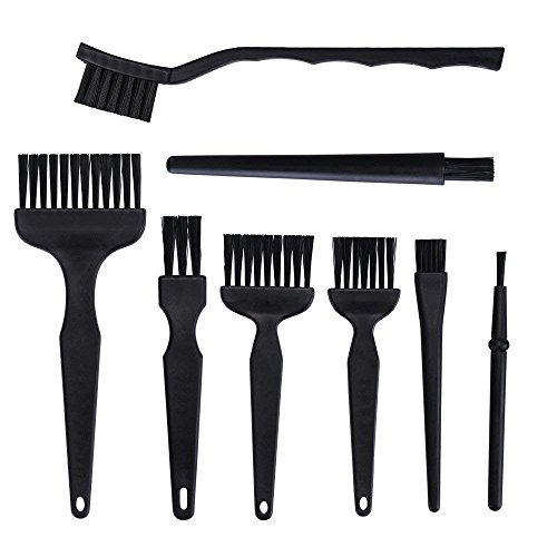 8 pcs ESD Safe anti statique Brosse de détail Outil de nettoyage pour téléphone portable tablette PCB BGA travaux de réparation