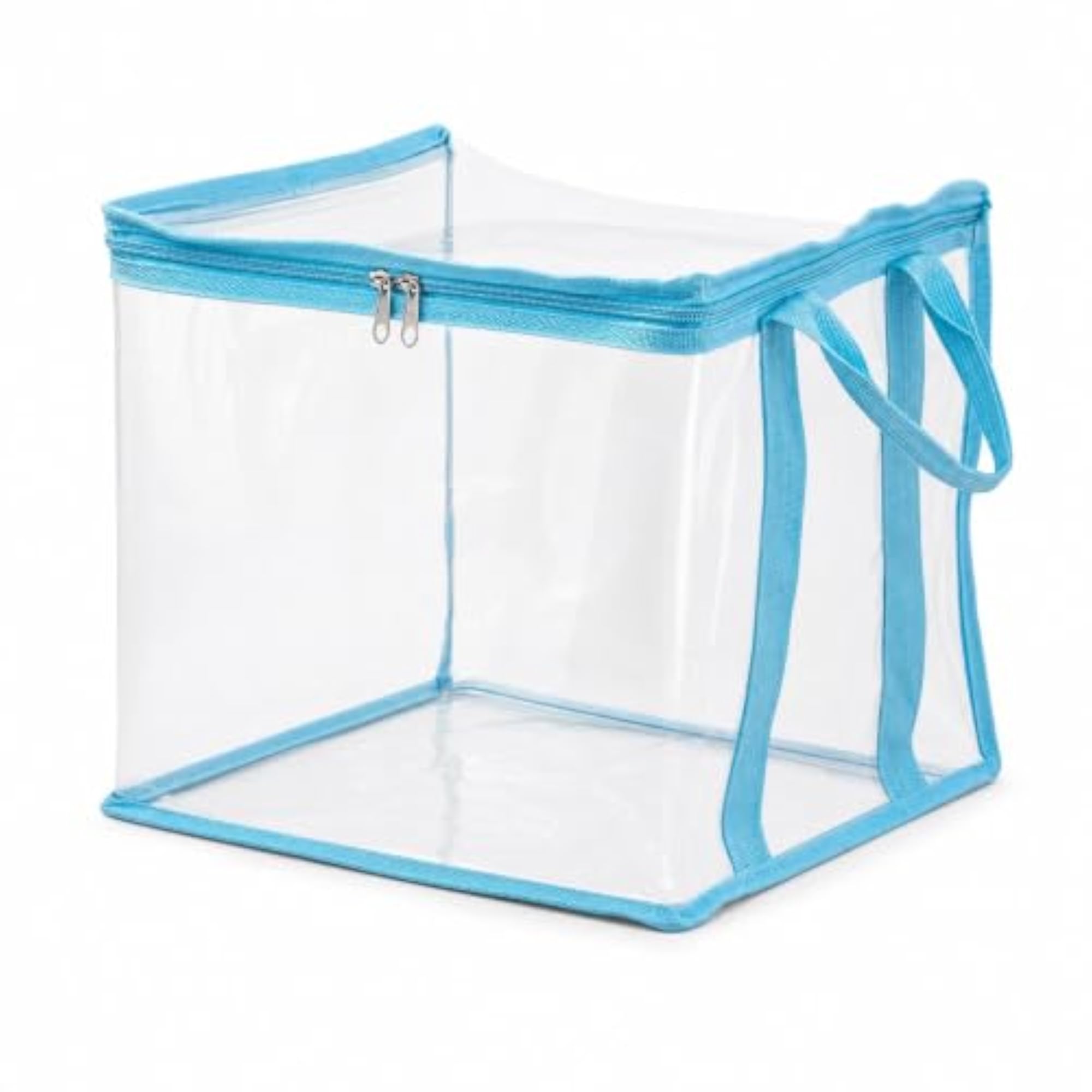 Clear Dustproof Book Bag Large Capacity Storage Organizer for Students