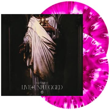 BAD OMENS - 'LIVE + UNPLUGGED' TRANS PURPLE + CLEAR CLOUDY