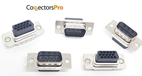 Conector de alta densidad macho HD15, pack x10 miniatura 2
