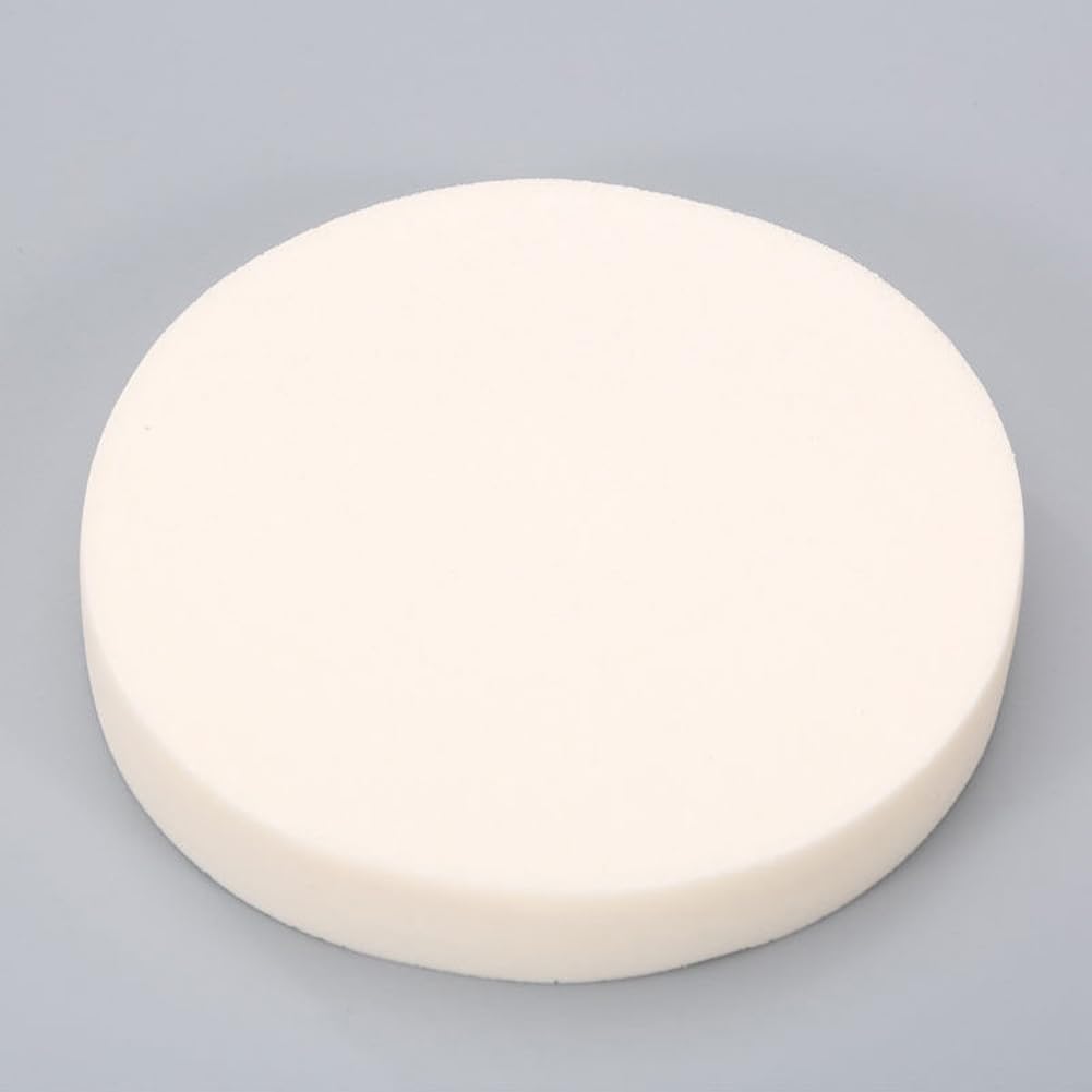 White 40D High Density Round Upholstery Foam for Bar Stools Insert,12"/16"/20"/24" Round Cushion Replacement DIY Project Craft Foam Padding Sheet (5" Thick - 24"x24")