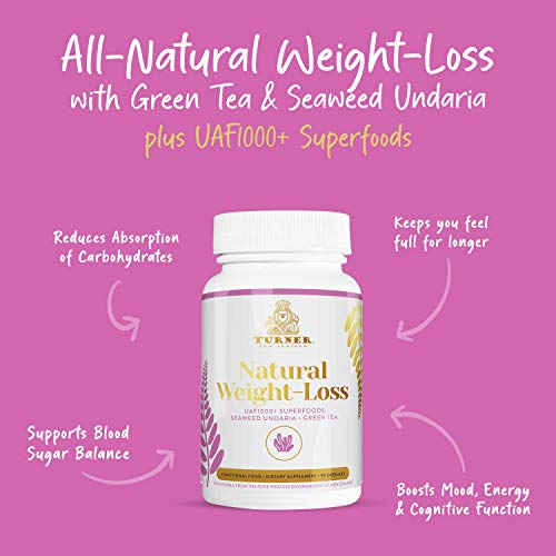 image for Turner Weight-Loss Support Supplement 1 Bottle, All-Natural New Zealan