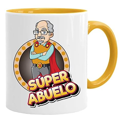 Taza Abuelo - Superhero Cover