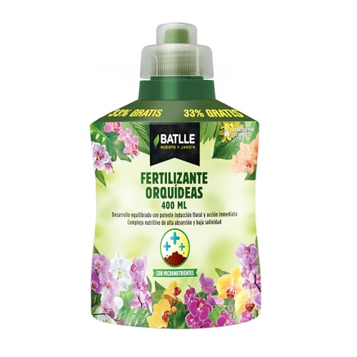 Semillas Batlle 710890UNID Engrais pour orchidées, 400 ML
