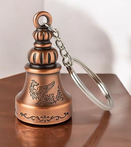 Image of Techpro guardian bell for bike Tibetan Key Chain Good Luck Key Chain For Bike key ring guardian bell key ring