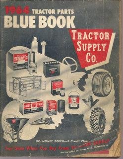Paperback Tractor Supply Co. Blue Book 1964 Book