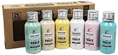 Itsy Bitsy 40513 チョーク アクリル ペイントキット レモンシフォン ボロボット レース ミュート ティール 雪 フ