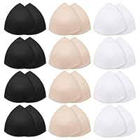 Yolev 12 Paar BH Einlagen Einsätze Atmungsaktive Bh Pads Sport BH-Push Up BH-Polster Einlagen Wiederverwendbar Damen Sport Cups