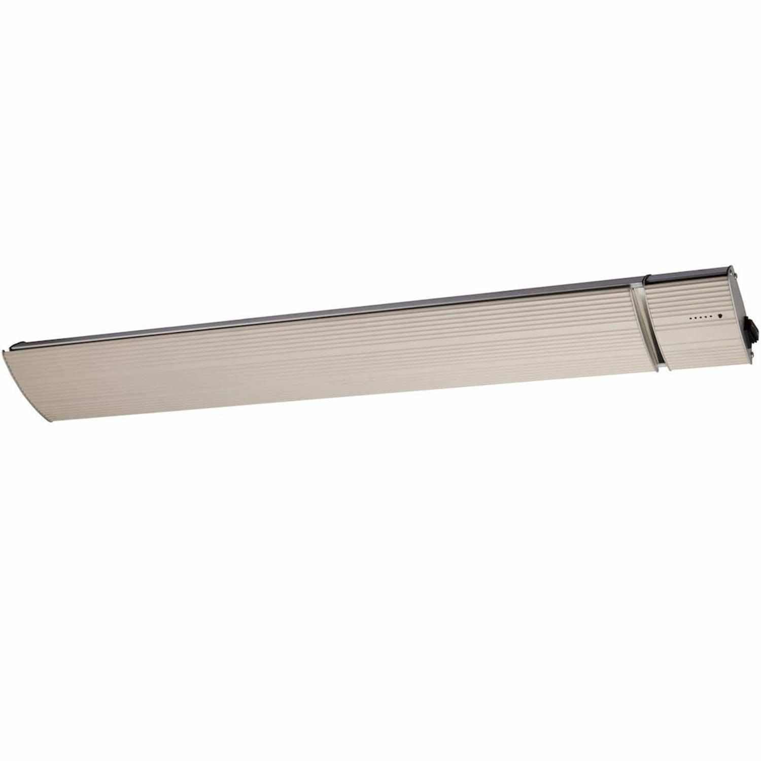 Sined CALORE Bianco 1800 Radiador infrarrojo de Aluminio para Exteriores de 1800W, Blanco