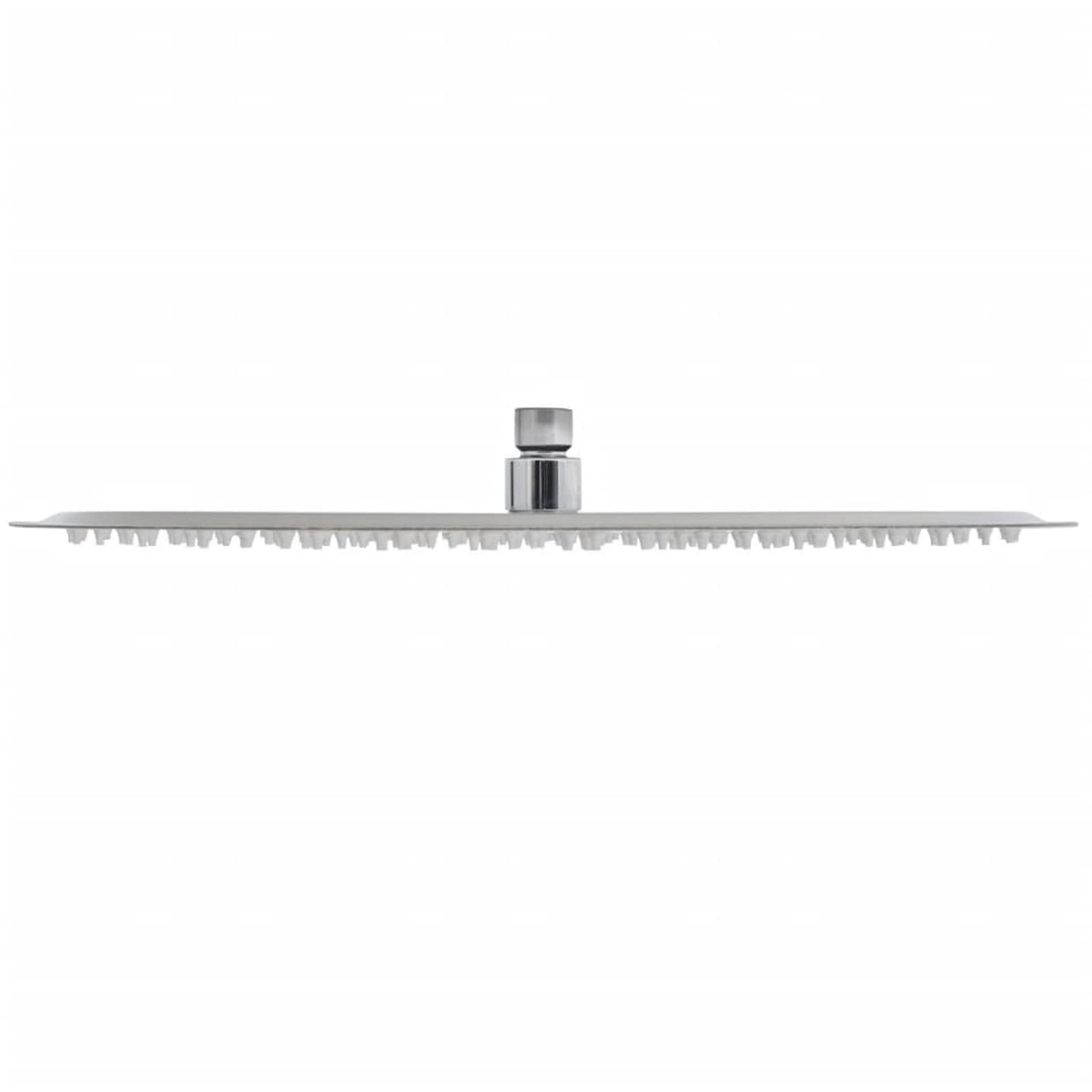ZEYUAN Cabezal de Ducha Redondo Efecto Lluvia, Rociador Ducha, Ducha Lluvia, Alcachofa Ducha, Duchas De Baño Alcachofa Lluvia, Recambios Columna Ducha, Acero Inoxidable 40 cm