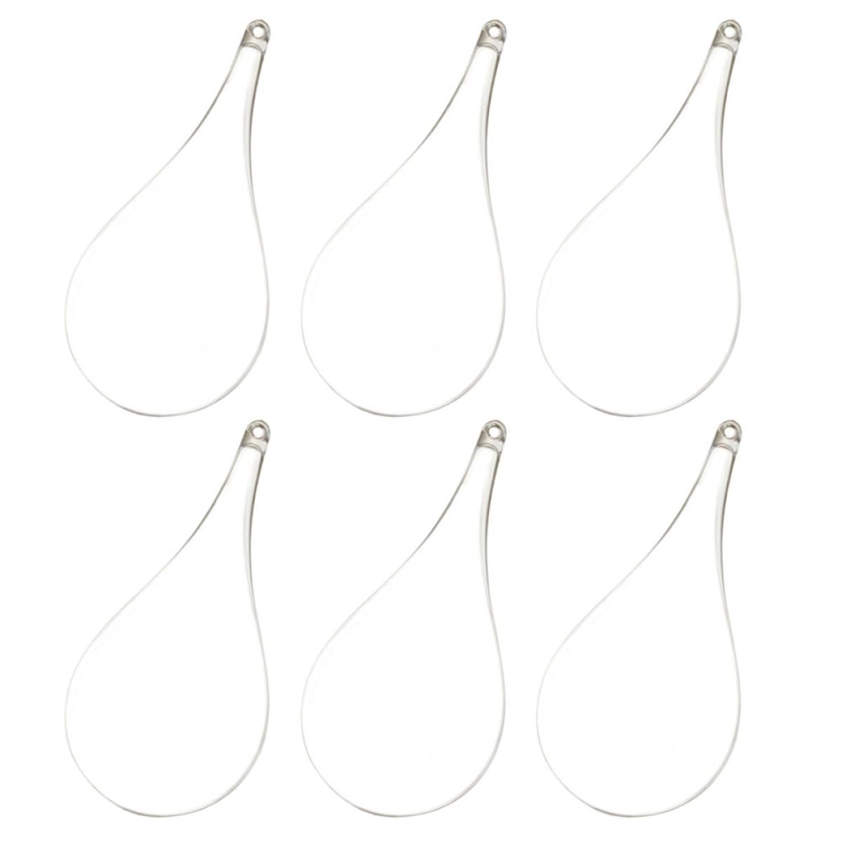 Cabilock Boules De Noel Transparente 4 Ensembles Boule Décorative en Forme De Gonflables De Noël Boule De Noel des Balles Décorations De Noël Iridescent Bonbonnière Transparent Plastique 6 Pièces * 4
