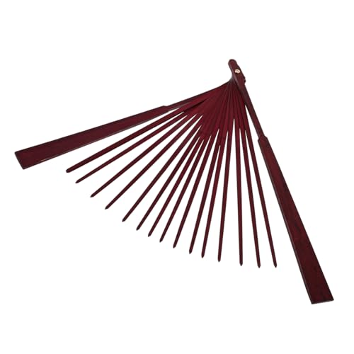 KAILIKETIY Éventail Pliable Cadre Vide Pour Fabrication Éventails Accessoires Pour Artisanales Imitation Acajou