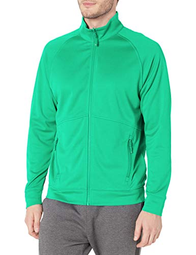 Cutter & Buck Men's Spark Systems Water Resistant Peak Full-Zip Jacket, Loft, 3X-Large
